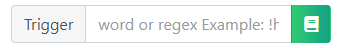 trigger input